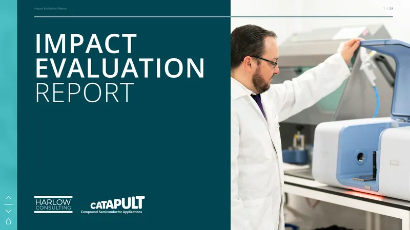 Impact Evaluation Report on Compound Semiconductor Applications Catapult