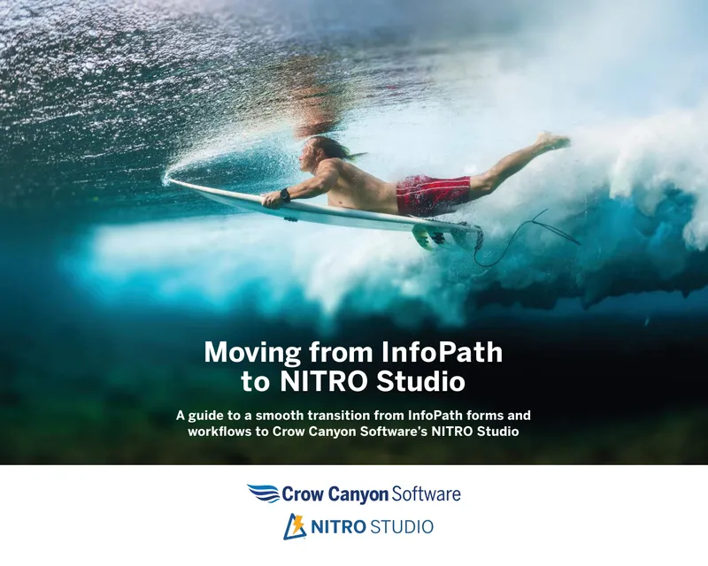 Guide to Transitioning from InfoPath to NITRO Studio