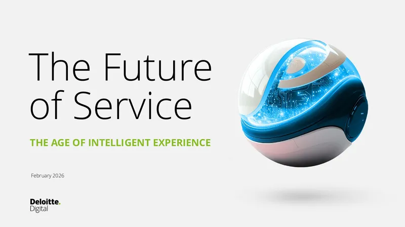 The Future of Service in the Age of Intelligent Experience