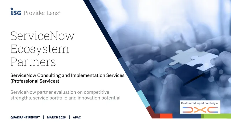 ServiceNow Ecosystem Partners Quadrant Report March 2026