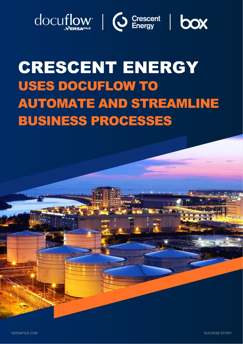 Crescent Energy Automation with Docuflow