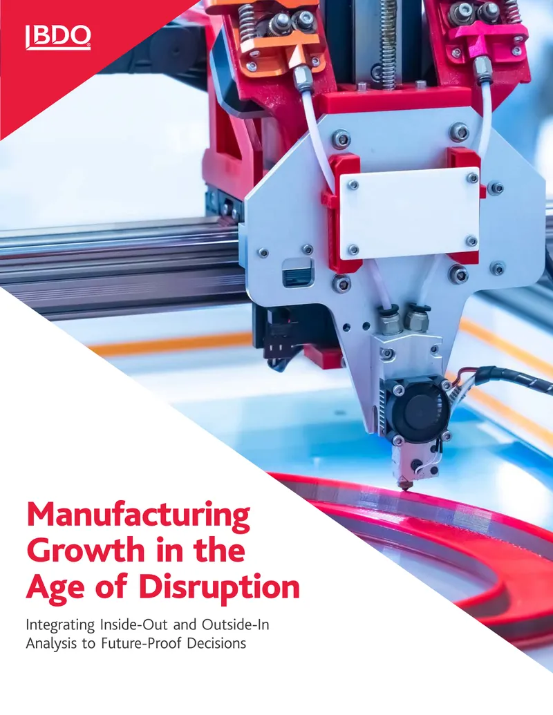 Manufacturing Growth Strategies in Disruptive Environments preview page 1