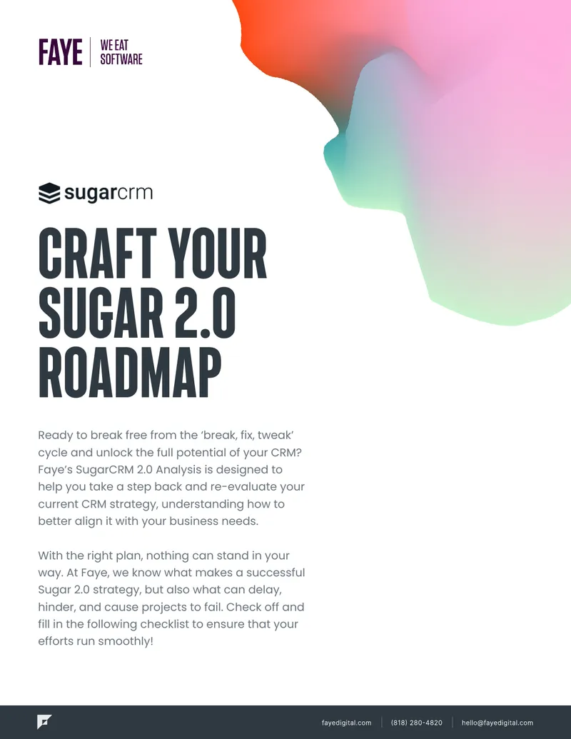 SugarCRM 2.0 Implementation Checklist