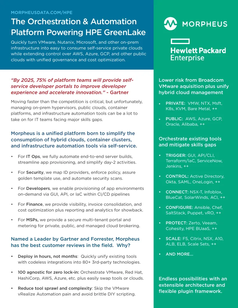 Unified Hybrid Cloud Management Platform Overview
