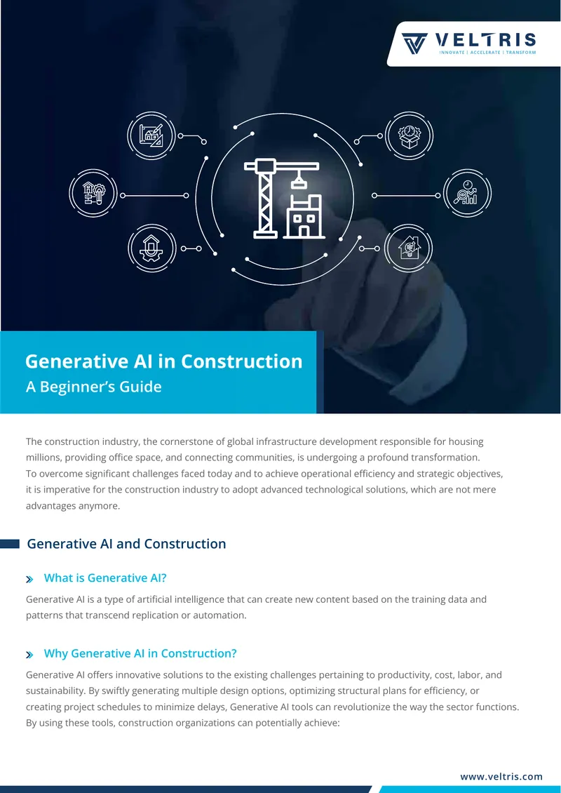 Generative AI Applications in Construction Industry