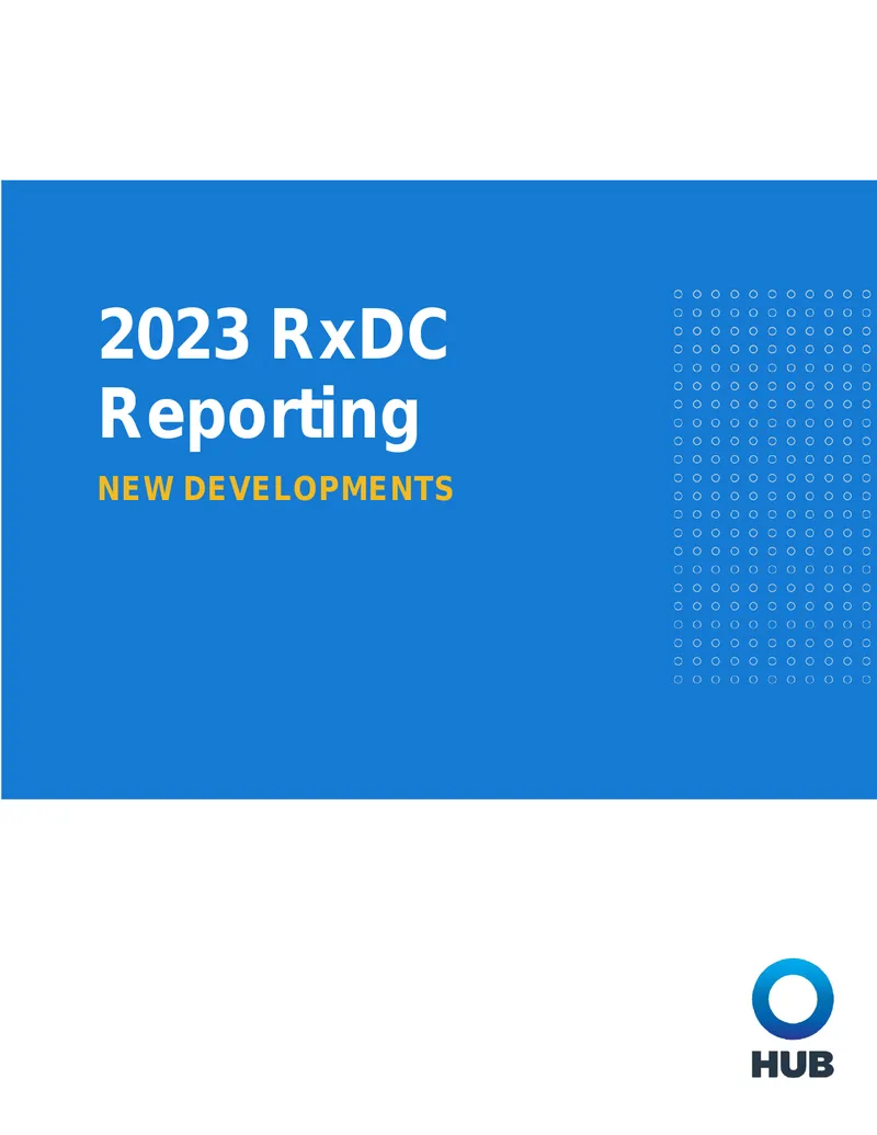 2023 RxDC Reporting Requirements and Guidelines