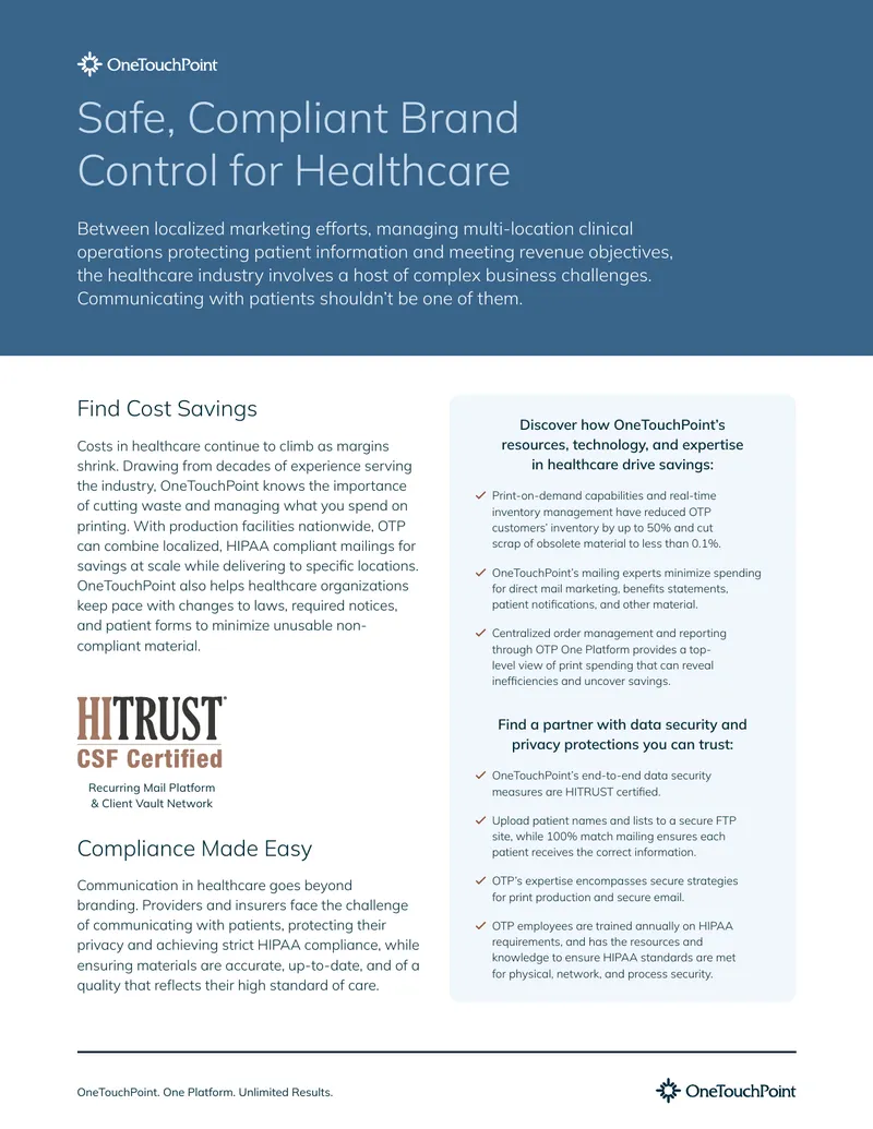 Managing Healthcare Communication and Compliance Solutions