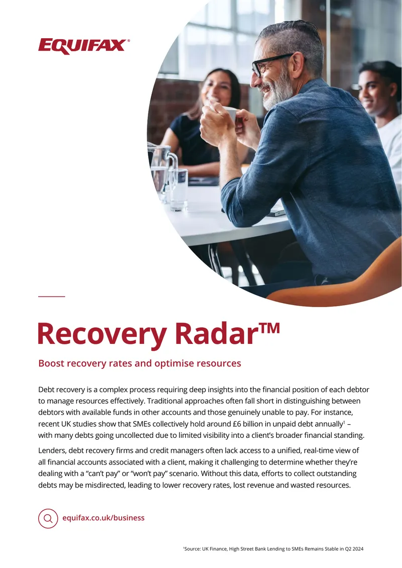Debt Recovery Optimization with Recovery Radar