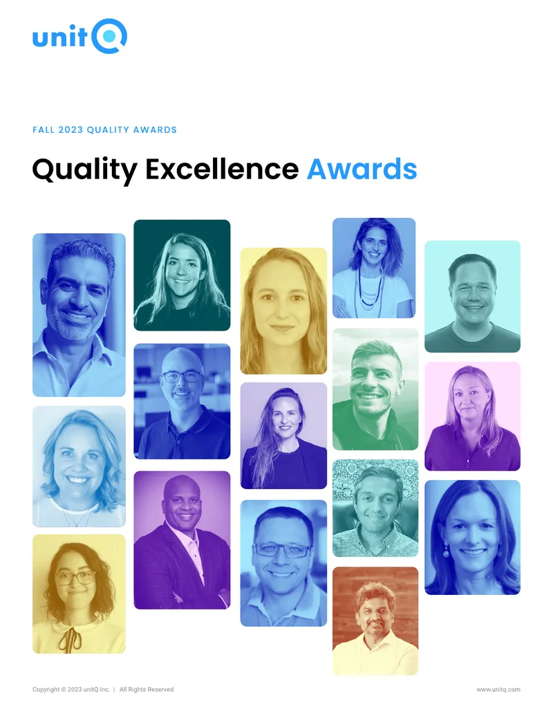 Fall 2023 Quality Excellence Awards Report
