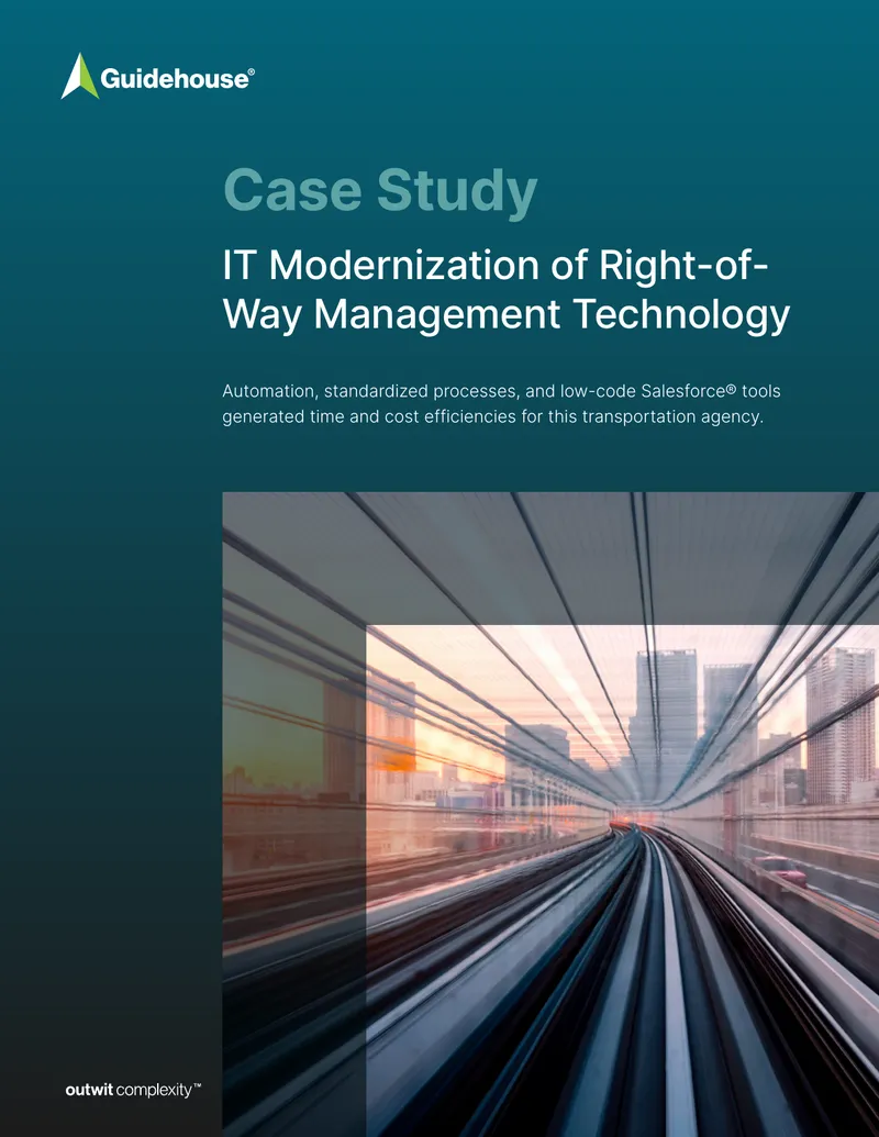 IT Modernization of Right-of-Way Management Technology