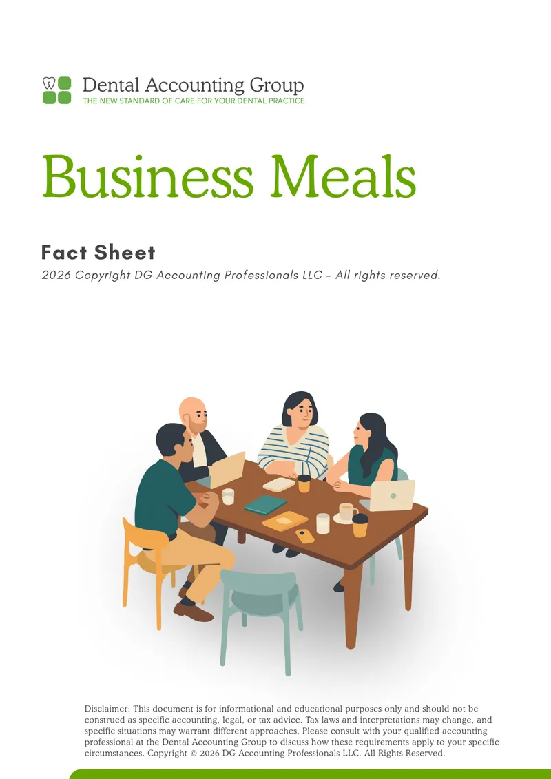 Business Meals Tax Compliance Guide