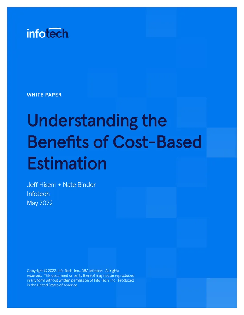 Understanding the Benefits of Cost-Based Estimation