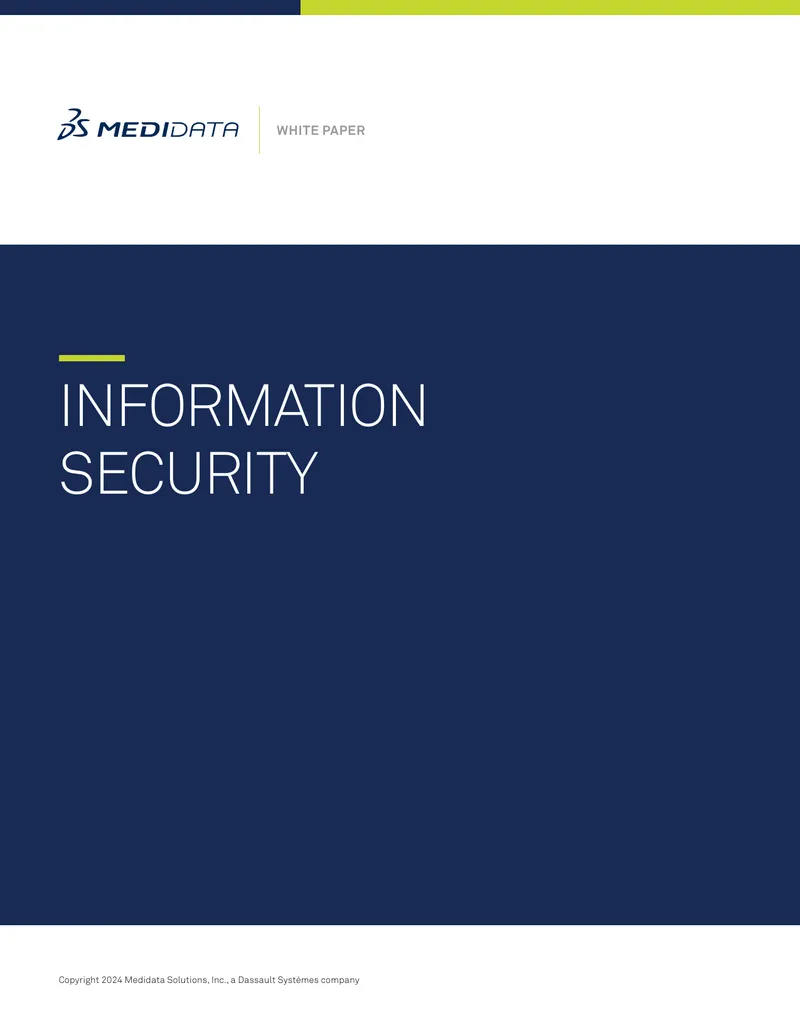 Medidata Information Security Framework White Paper