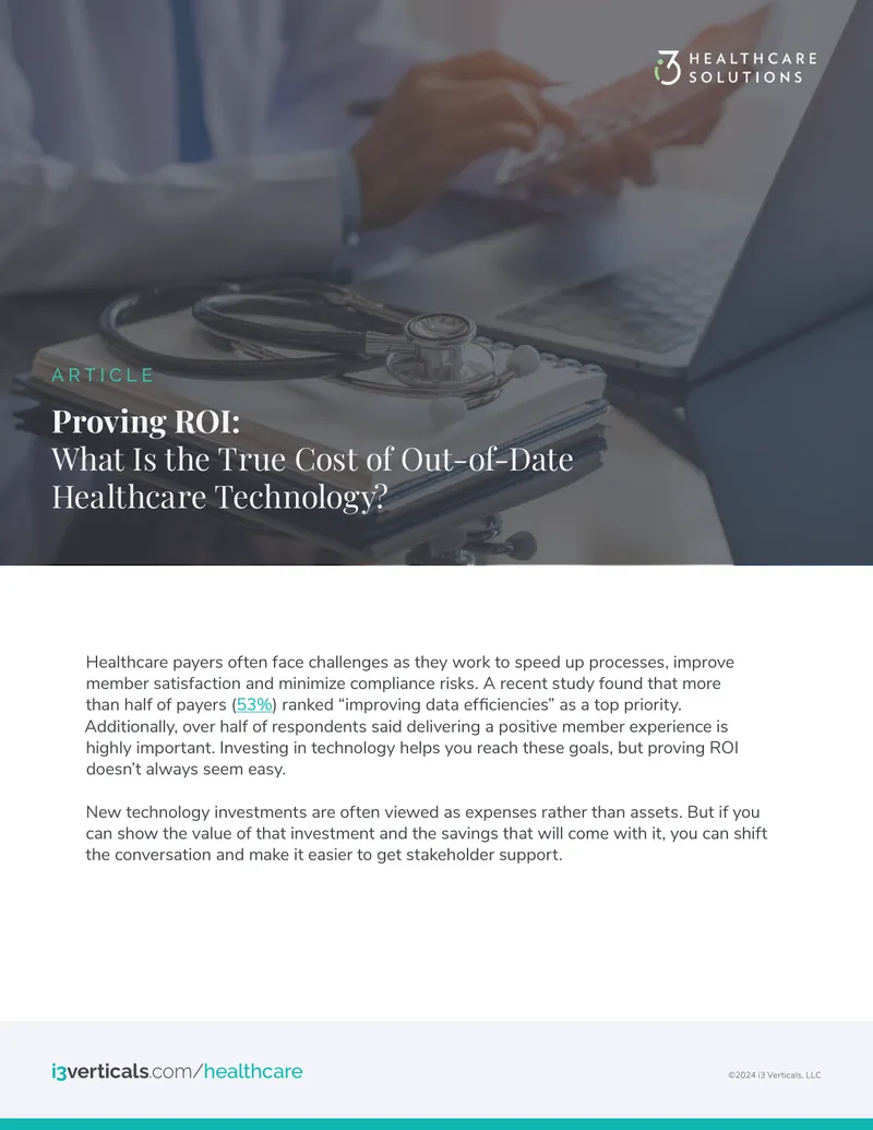 Proving ROI of Healthcare Technology Investments