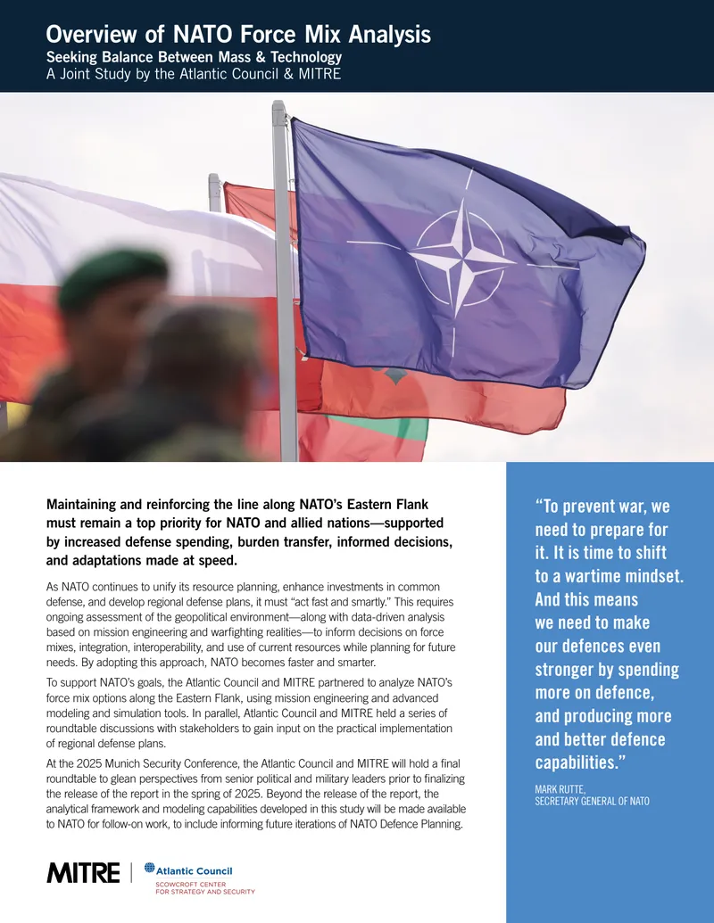 NATO Force Mix Analysis for Eastern Flank
