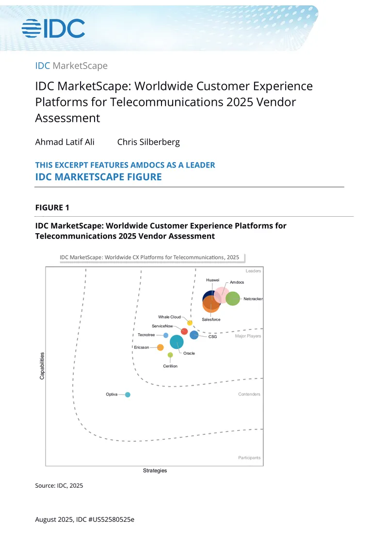 Worldwide Customer Experience Platforms for Telecommunications 2025 Assessment