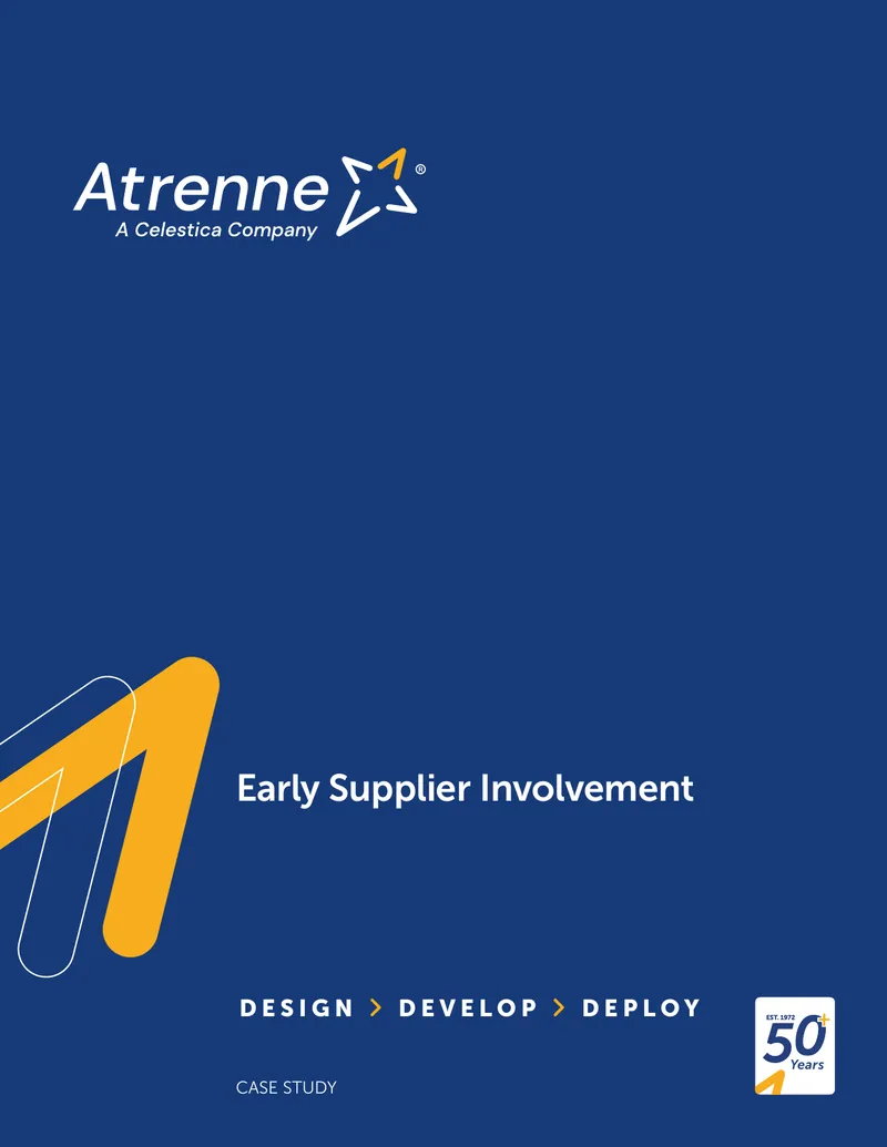 Case Study on Early Supplier Involvement