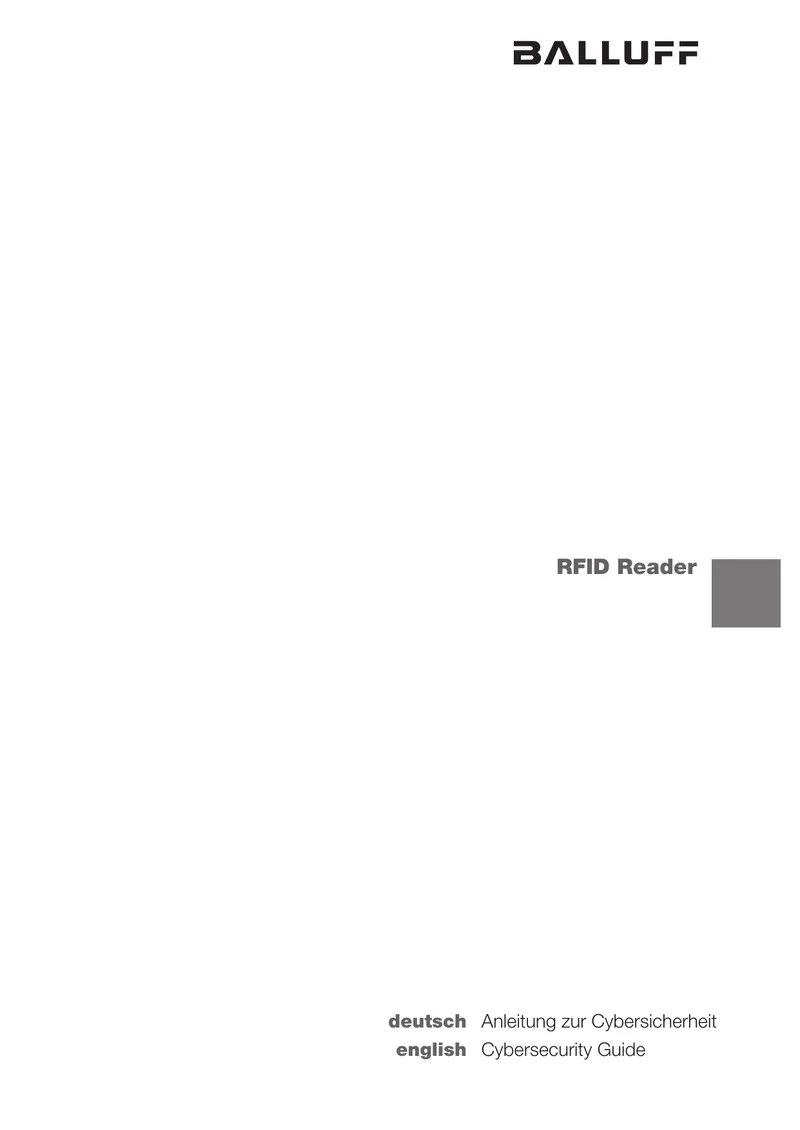 RFID Reader Cybersecurity Guidelines