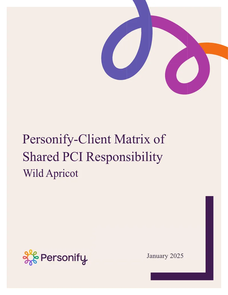 Payment Card Industry Responsibility Matrix