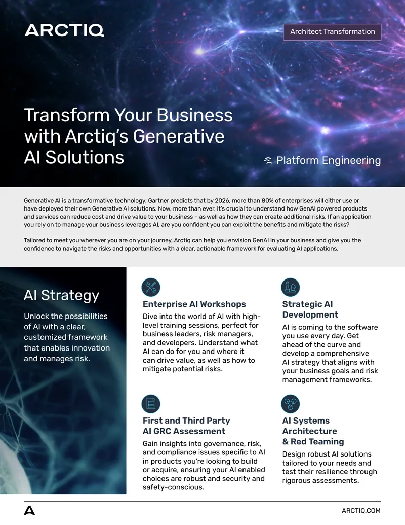 Generative AI Solutions for Business Transformation