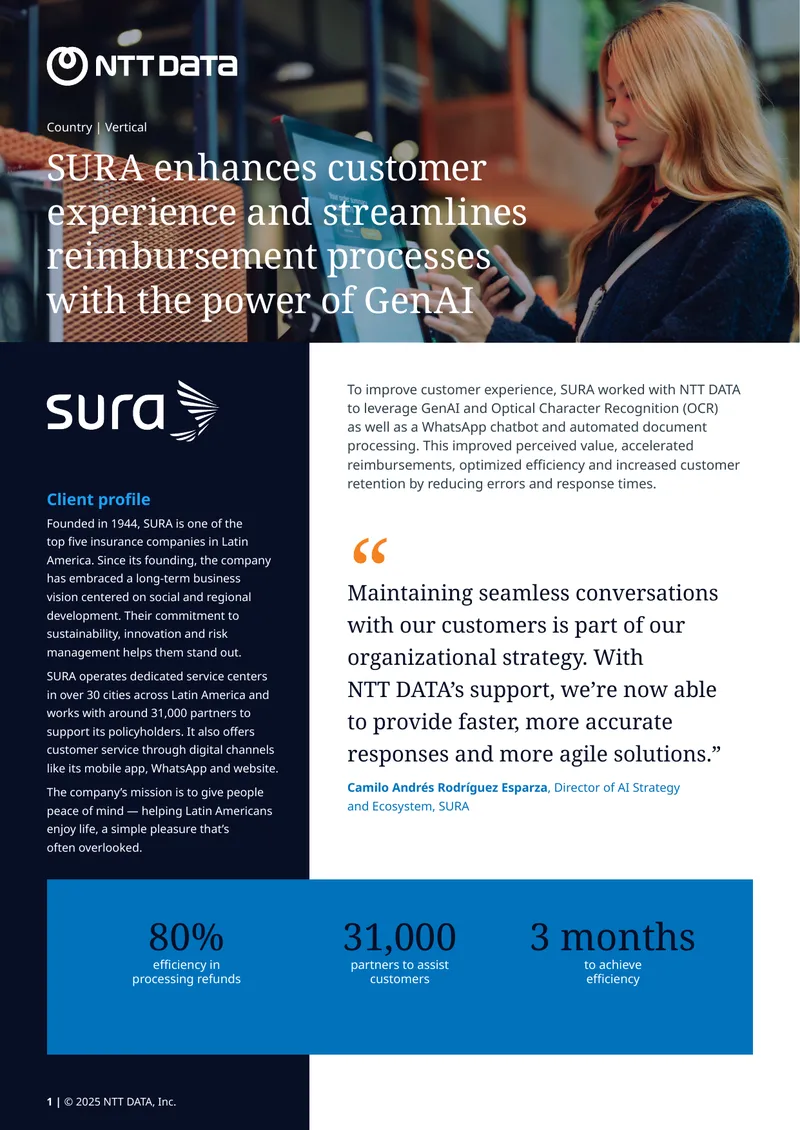 SURA Customer Experience Enhancement Case Study