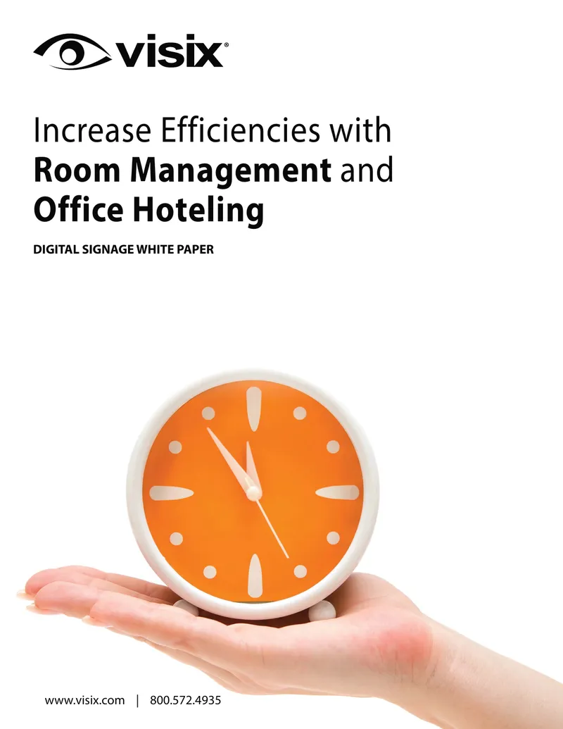 Increase Efficiencies with Room Management and Office Hoteling preview page 1