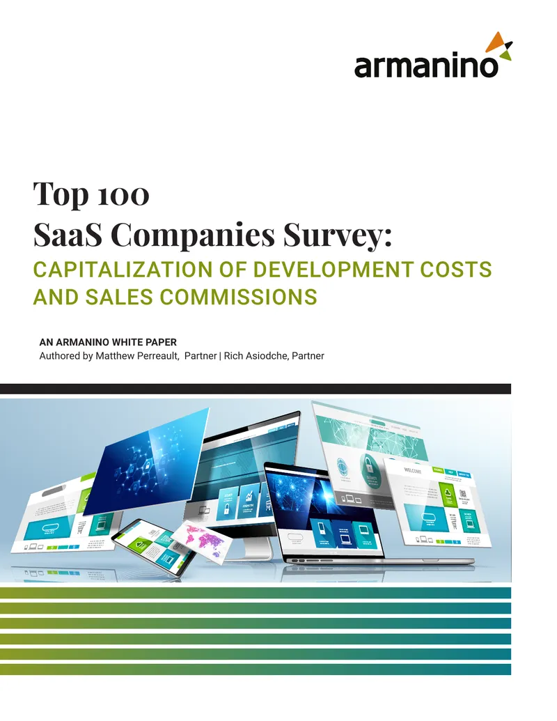 Top 100 SaaS Companies Survey on Cost Capitalization