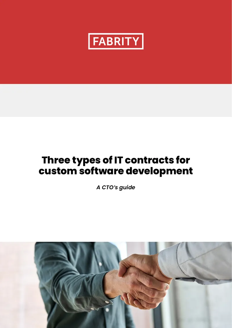 Three Types of IT Contracts for Custom Software Development