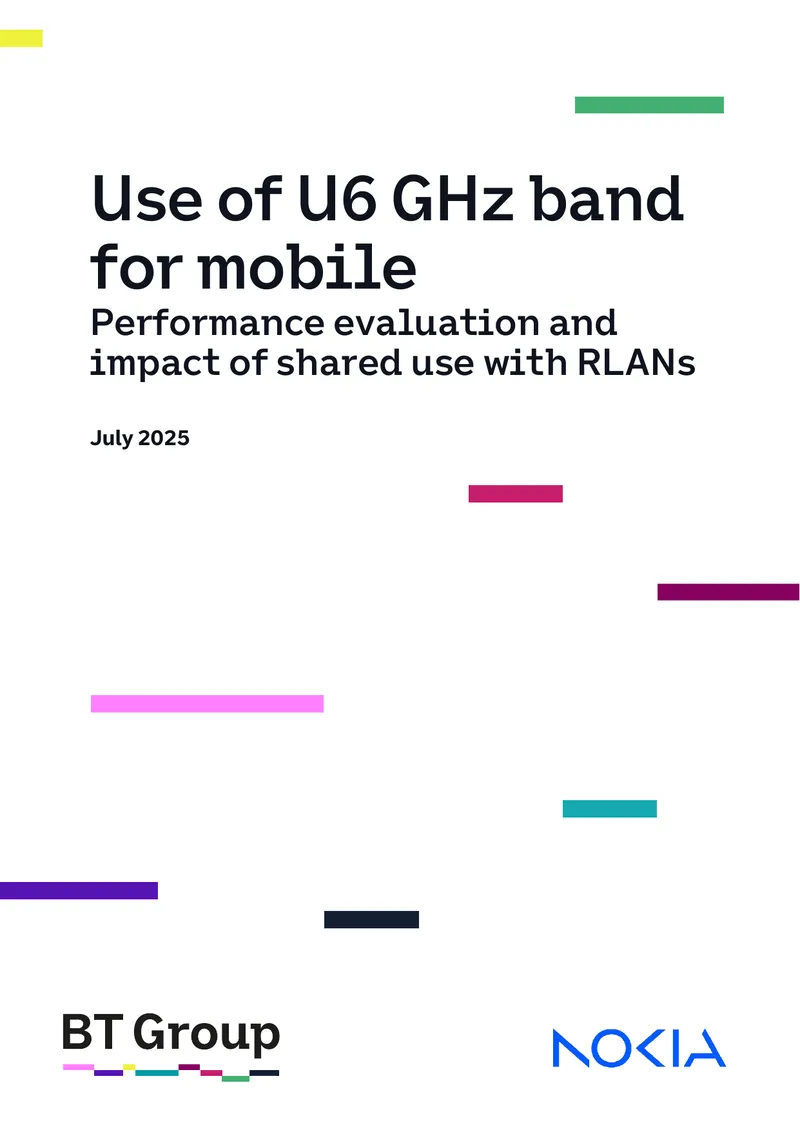 Performance Evaluation of U6 GHz Band for Mobile Networks