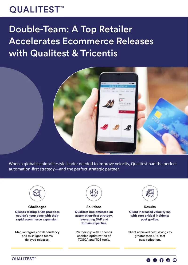 Ecommerce Acceleration Strategy for Retailer