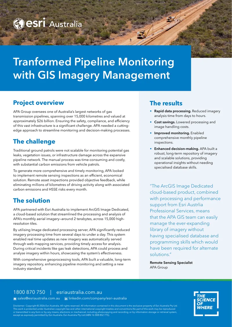 Transforming Pipeline Monitoring with Remote Sensing