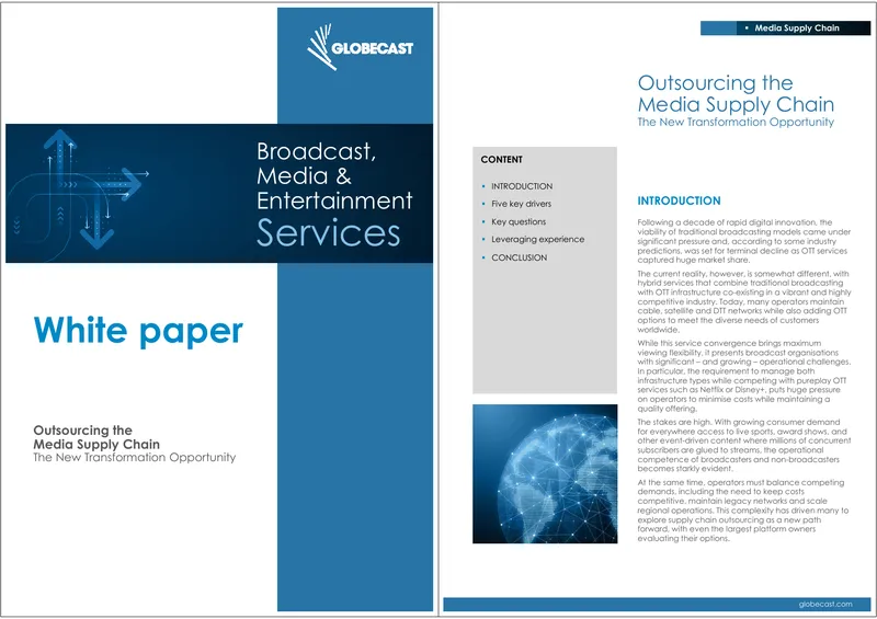 Outsourcing the Media Supply Chain Transformation