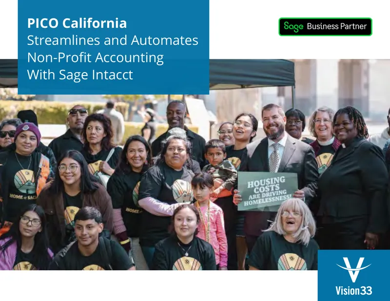 PICO California Automates Non-Profit Accounting