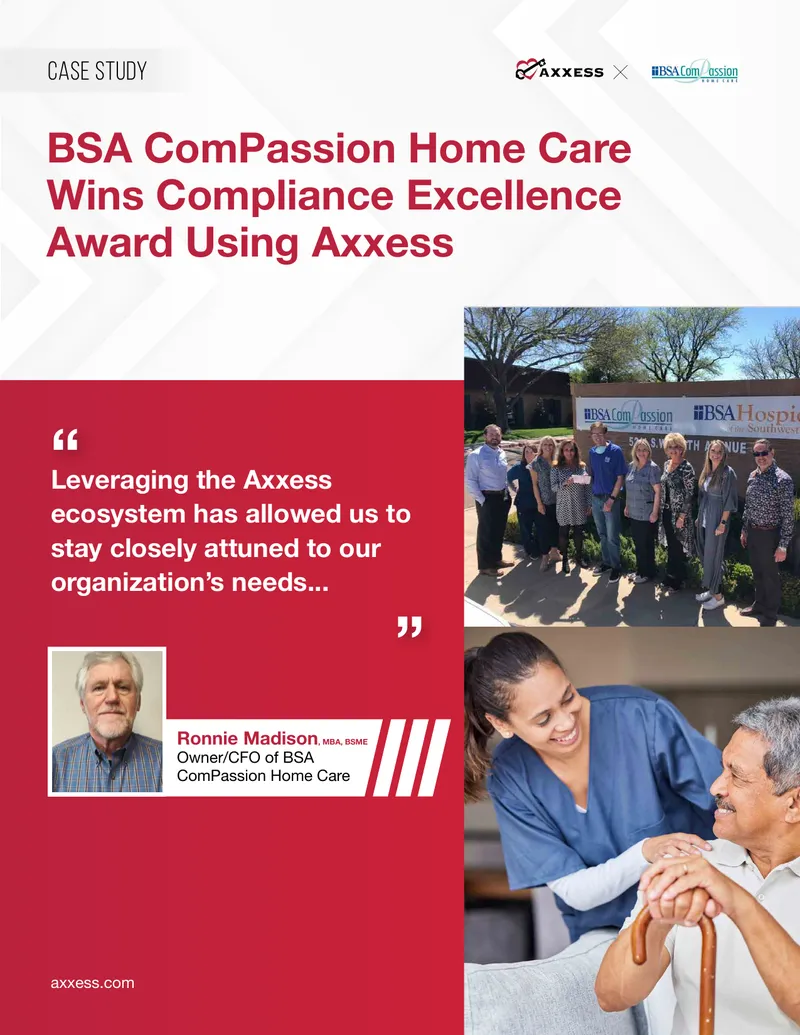 BSA ComPassion Home Care Compliance Award Case Study