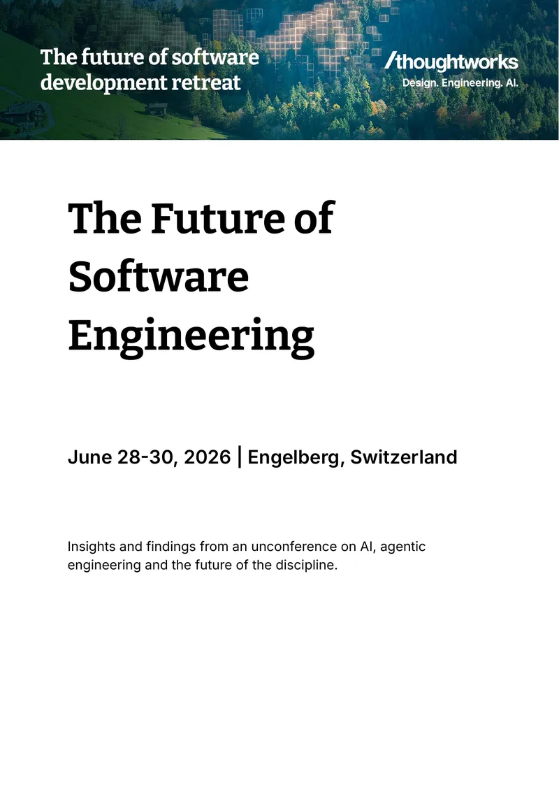 Future of Software Engineering Retreat Findings