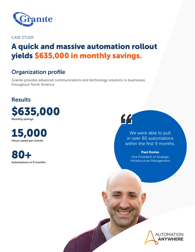 Granite Automation Rollout Case Study