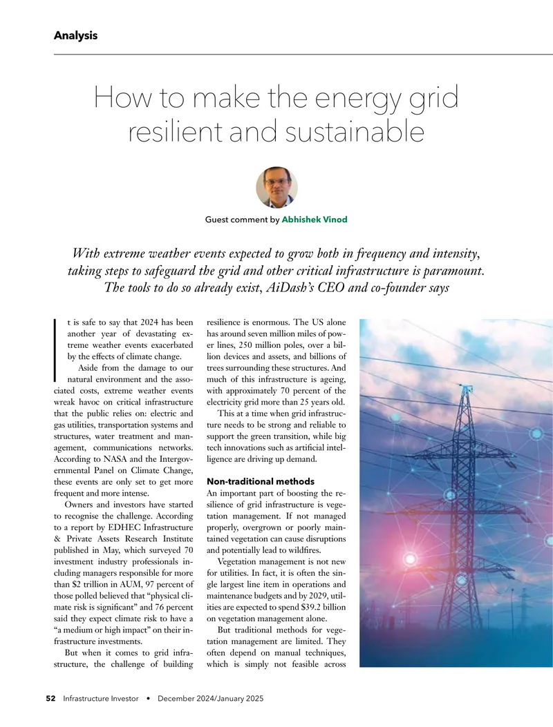 Enhancing Energy Grid Resilience and Sustainability