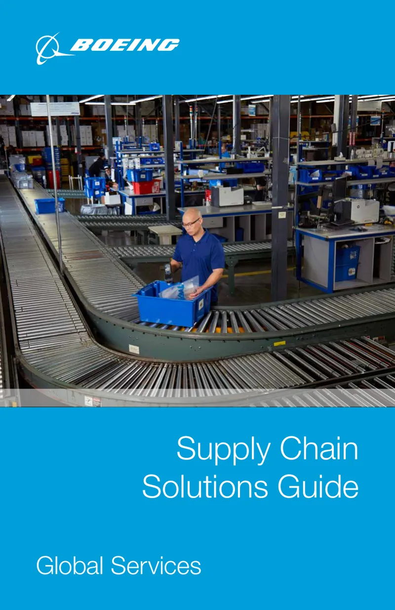Boeing Global Services Supply Chain Solutions Guide