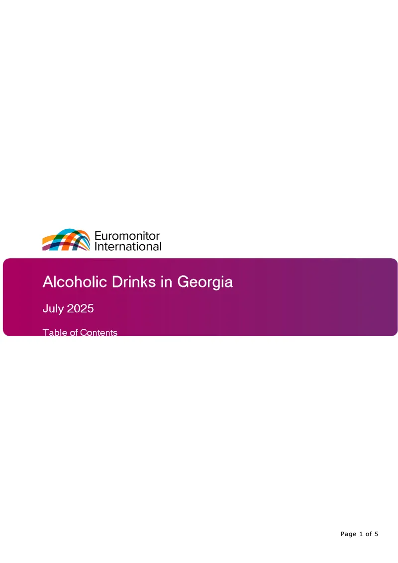 Alcoholic Drinks Market Trends and Developments 2024