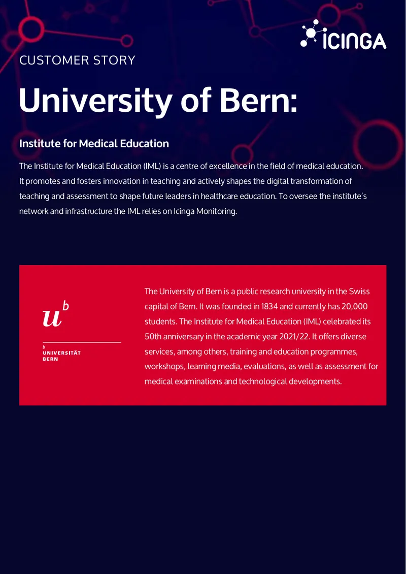 Icinga Monitoring Implementation at University of Bern