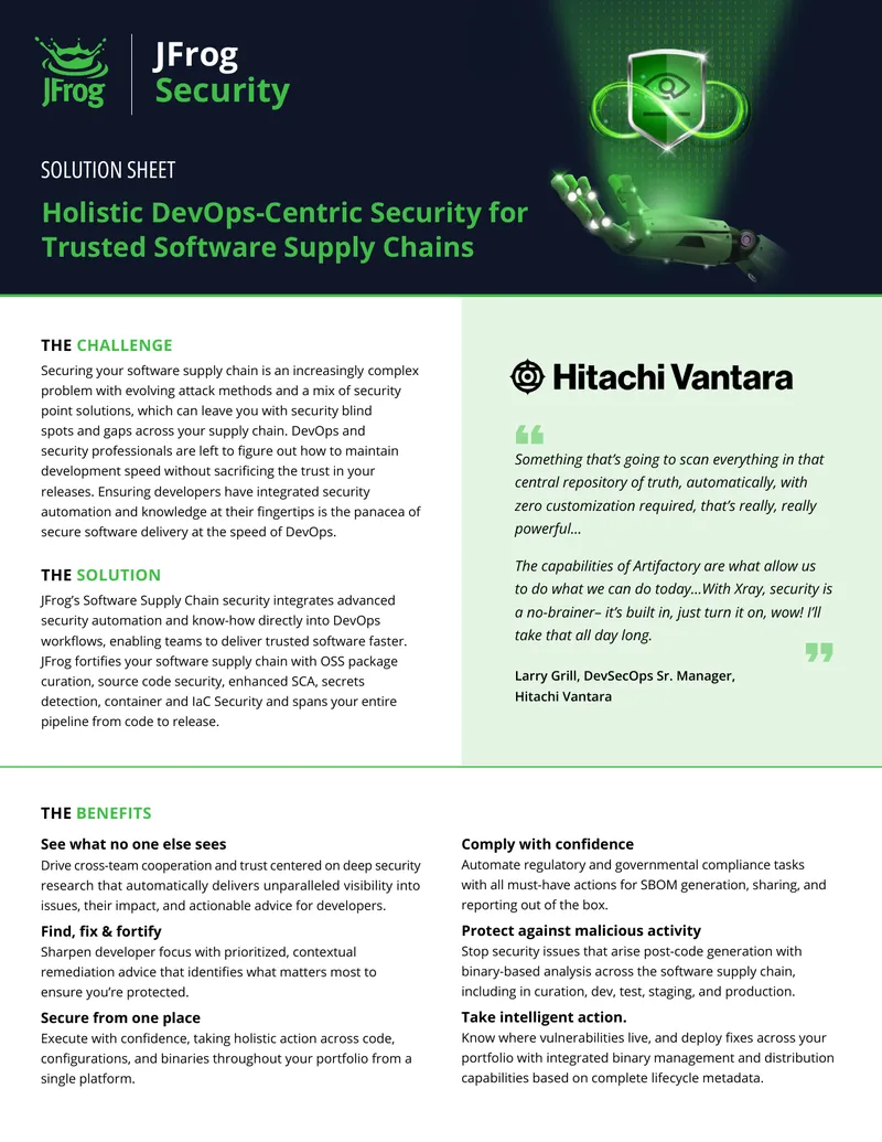 Holistic DevOps-Centric Security for Software Supply Chains