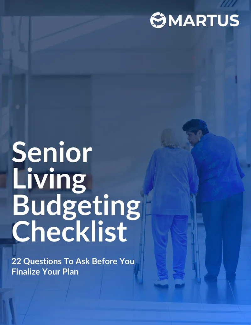 Senior Living Budgeting Checklist