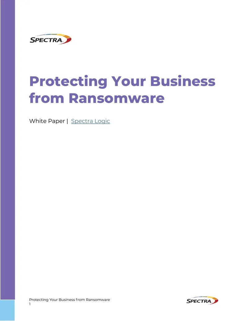 Protecting Your Business from Ransomware