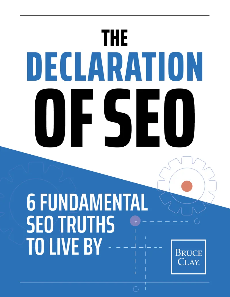 Declaration of SEO Principles and Strategies