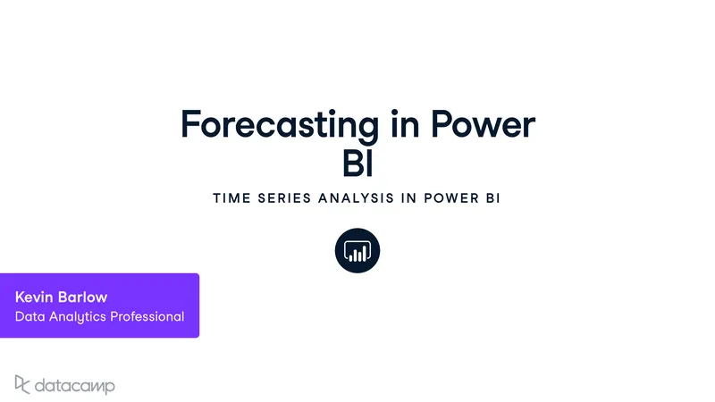 Time Series Analysis Techniques in Power BI