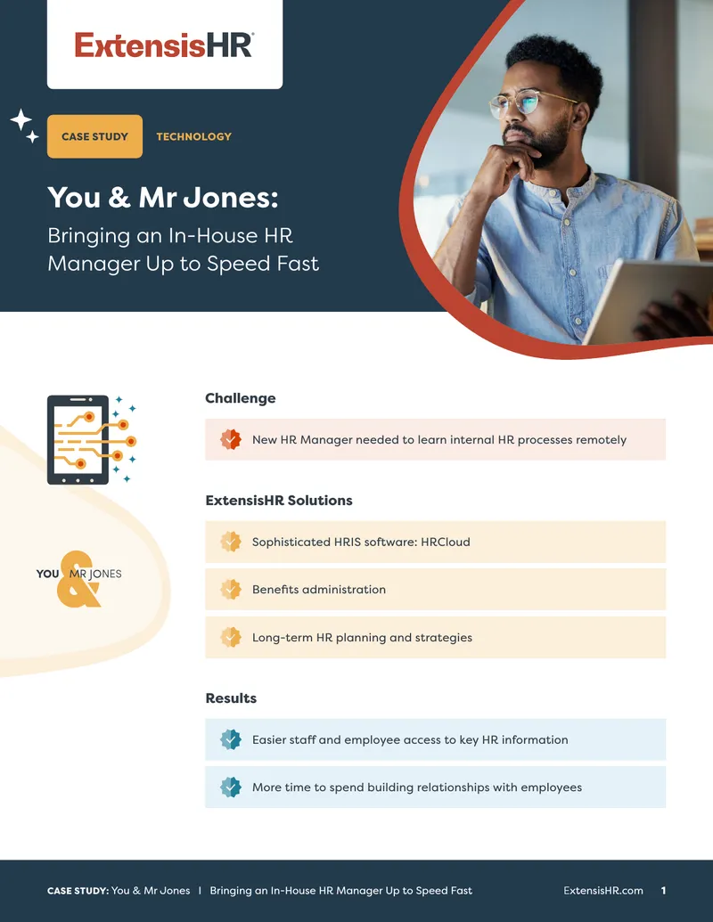 Case Study on HR Manager Integration with ExtensisHR