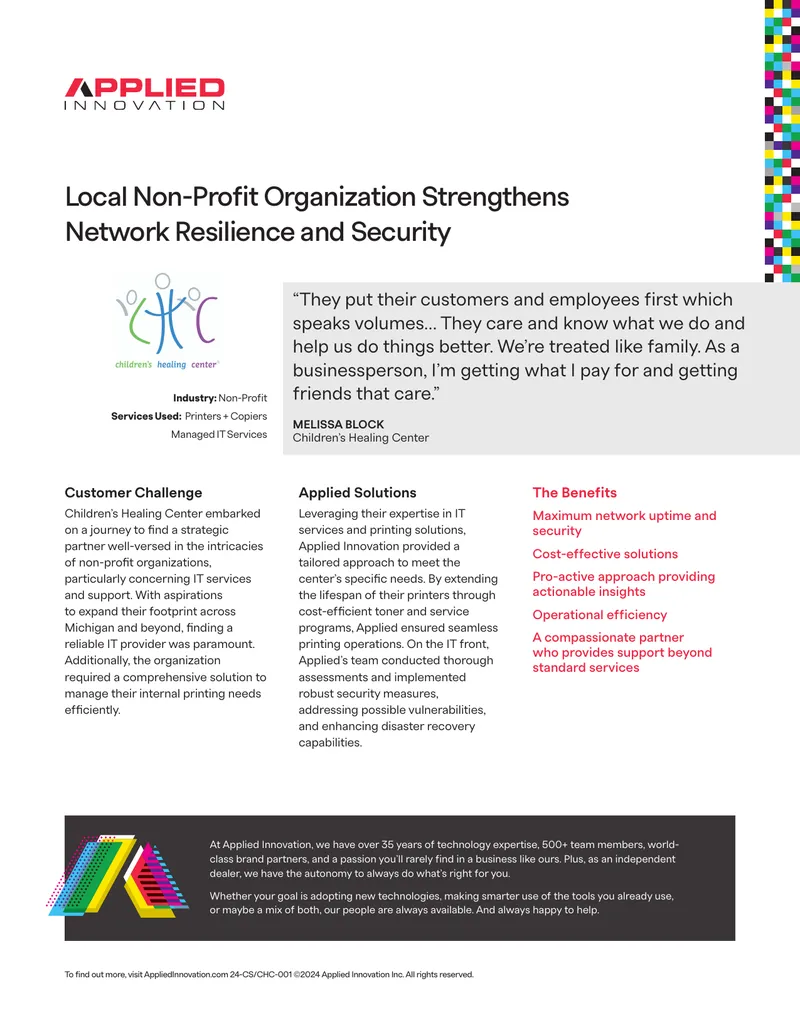 Network Resilience and Security Enhancement for Non-Profit