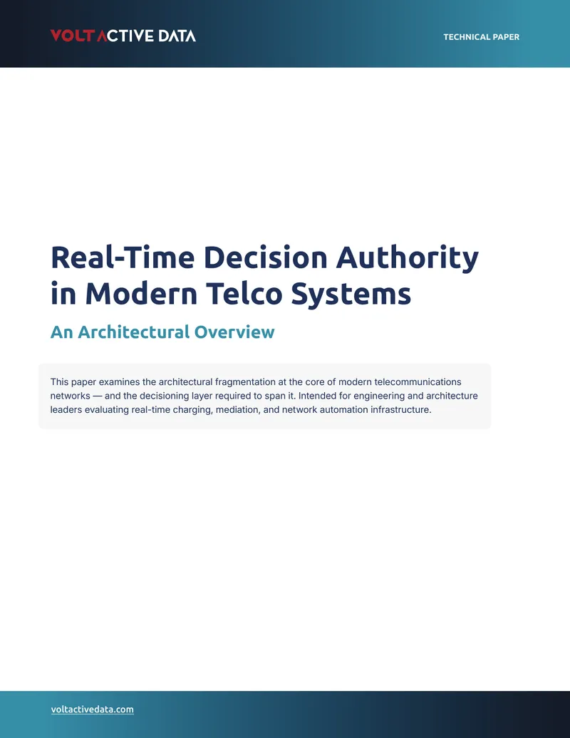 Real-Time Decision Authority in Modern Telco Systems