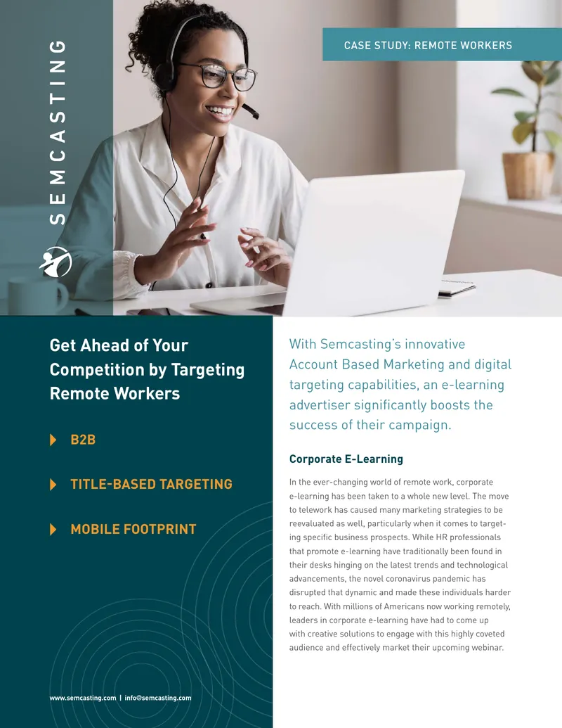 Account Based Marketing for Corporate E-Learning