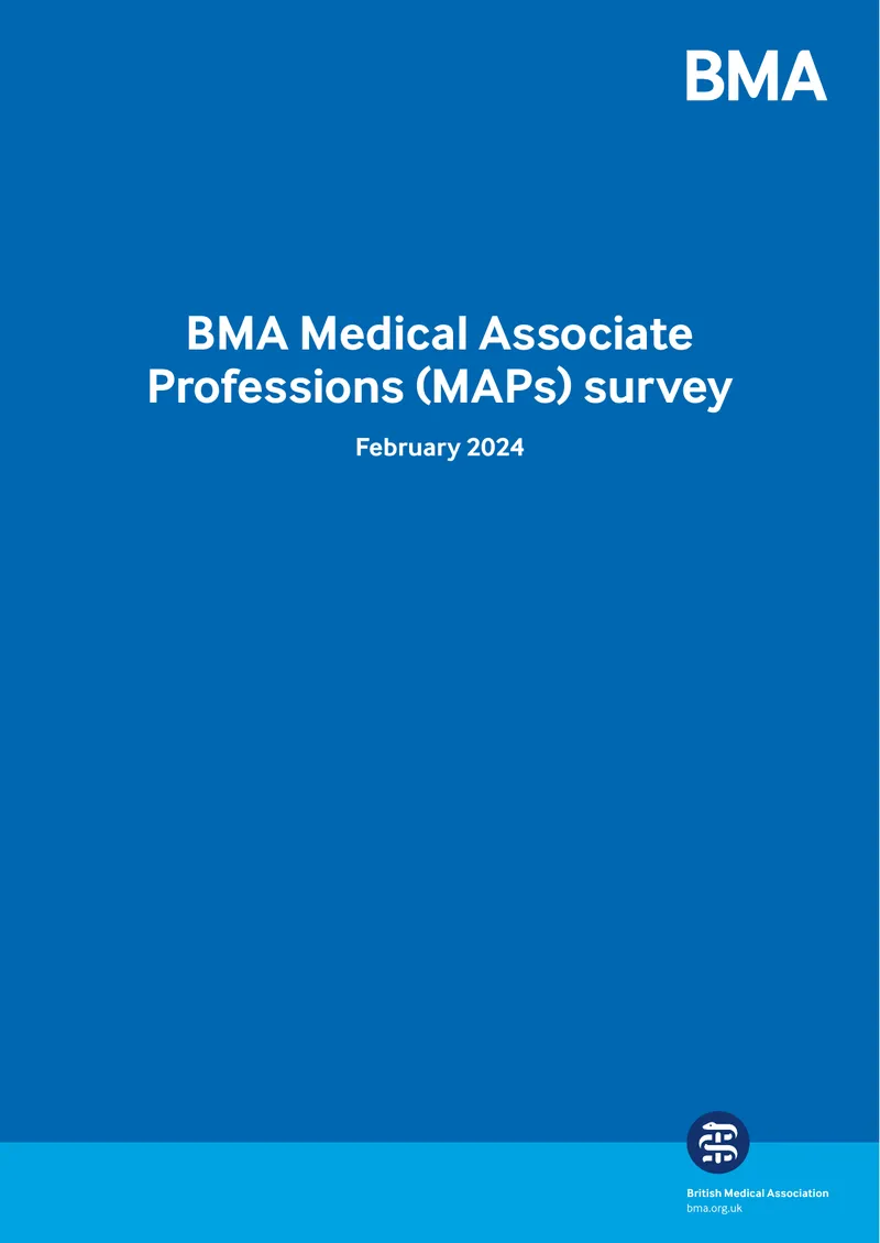 BMA Medical Associate Professions Survey Findings